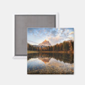 Wasser | Tre Cime Di Lavaredo Italien Magnet (Vorderseite/Rückseite)