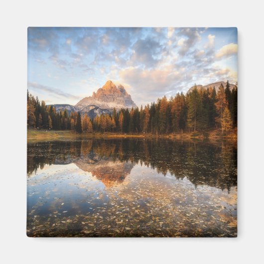 Wasser | Tre Cime Di Lavaredo Italien Magnet (Vorne)