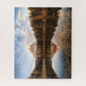 Wasser | Tre Cime Di Lavaredo Italien Puzzle (Vertikal)