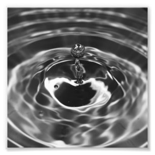 Wasser-Tröpfchen-Foto-Druck Fotodruck