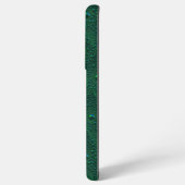 Wasser tropft auf grünem Metall Samsung Galaxy Hülle (Rückseite (Horizontal))