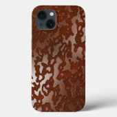 Wasser tropft auf Redwood Case-Mate iPhone Hülle (Rückseite)