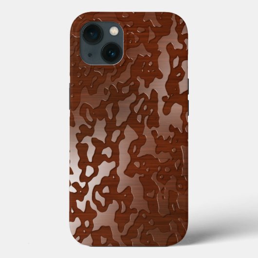 Wasser tropft auf Redwood Case-Mate iPhone Hülle (Rückseite)