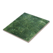 Wasser über dem Foto Gras II (blau und grün) Fliese (Seite)