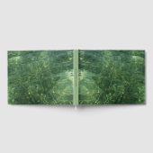 Wasser über dem Foto Gras II (blau und grün) Gästebuch (Voll)