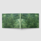 Wasser über dem Foto Gras II (blau und grün) Gästebuch (Voll)