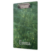 Wasser über dem Foto Gras II (blau und grün) Klemmbrett (Links)