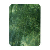 Wasser über dem Foto Gras II (blau und grün) Magnet (Vertikal)