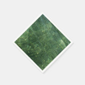 Wasser über dem Foto Gras II (blau und grün) Serviette (Ecke)