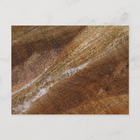 Wasser über Granit auf der Franconia-Ebene Flume Postkarte (Vorderseite)