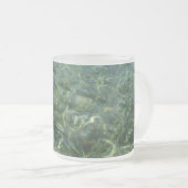 Wasser über Meeresgras I Karibik Mattglastasse (VorderseiteRechts)