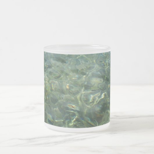 Wasser über Meeresgras I Karibik Mattglastasse (Mittel)