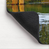 Wasser und Bäume Mousepad (Ecke)