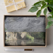 Wasser und Bäume Seidenpapier (Geschenk)