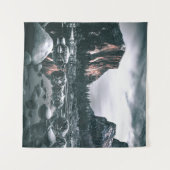 WASSER UND BERGE WANDTEPPICH (Vorderseite (Horizontal))