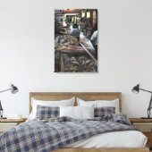 Wasser und doch mit Wüstenwind-Jerusalem geküsst Leinwanddruck (Insitu (Schlafzimmer))