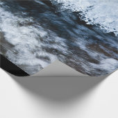 Wasser und Eis Geschenkpapier (Ecke)