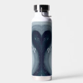 Wasser und Feuer sind wie Yin und Yang in Harmonie Trinkflasche (Links)