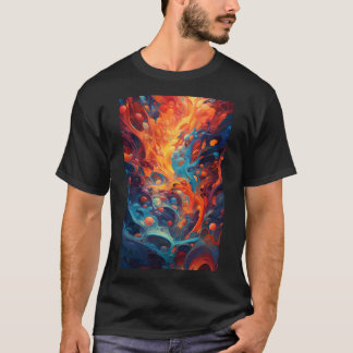 Wasser und Feuer T-Shirt