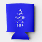 WASSER UND GETRÄNKE BIER gerettet Dosenkühler (Rückseite)