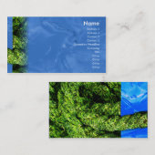 Wasser und Gras - Geschäft Visitenkarte (Vorne/Hinten)