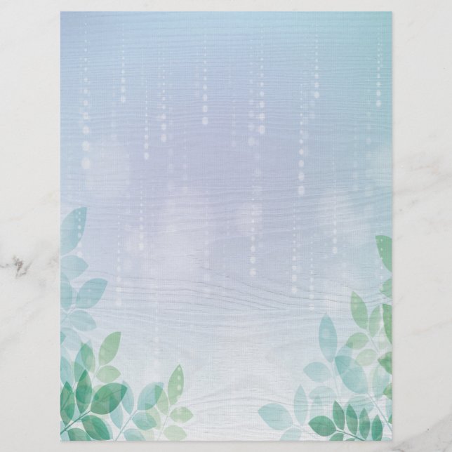 Wasser und Grünflächen Briefbogen (Vorderseite)