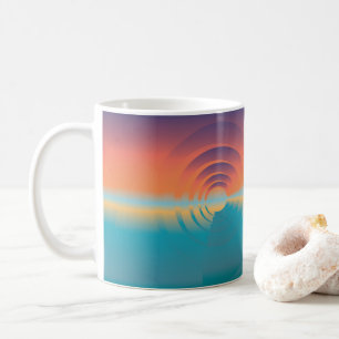 Wasser und Horizont Kaffeetasse