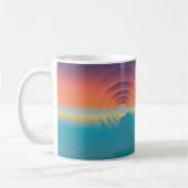Wasser und Horizont Kaffeetasse (Links)