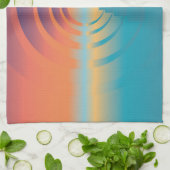 Wasser und Horizont Küchentuch (Gefaltet)