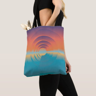 Wasser und Horizont Tasche