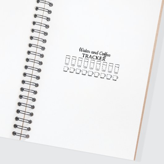 Wasser- und Kaffeezubereiter, Journal Gummistempel