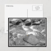 Wasser und Steine Postkarte (Vorne/Hinten)