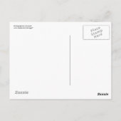 Wasser und Steine Postkarte (Rückseite)