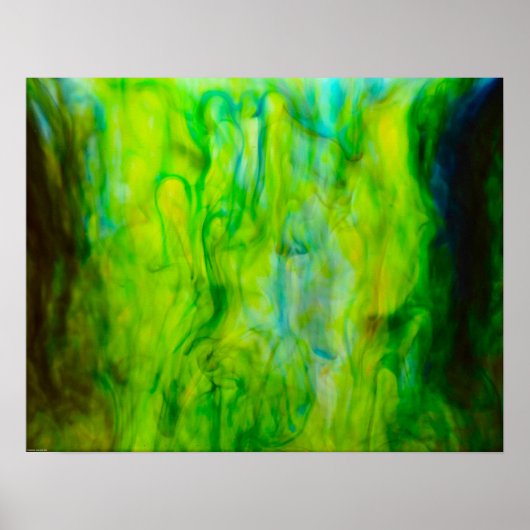 Wasser und Tinten 1, Poster (Vorne)