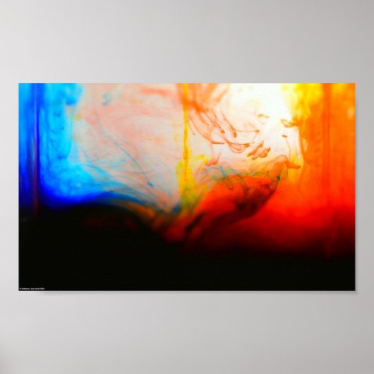 Wasser und Tinten 5, Poster (Vorne)