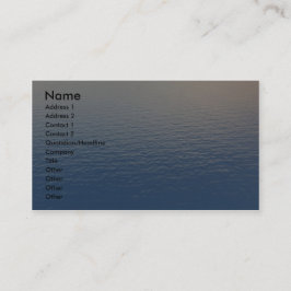 Wasser und Wind Visitenkarte