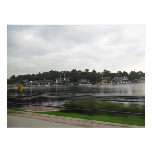 Wasser-Unschärfe Fotodruck (Vorne)