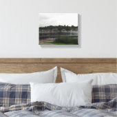 Wasser-Unschärfe Leinwanddruck (Insitu (Schlafzimmer))