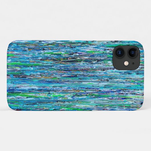 Wasser unter der Brücke iPhone Case (Rückseite (Horizontal))