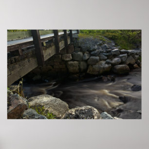 Wasser unter der Brücke - Kunstdruck Poster