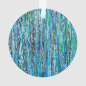 Wasser unter der Brücke Ornament (Rückseite)