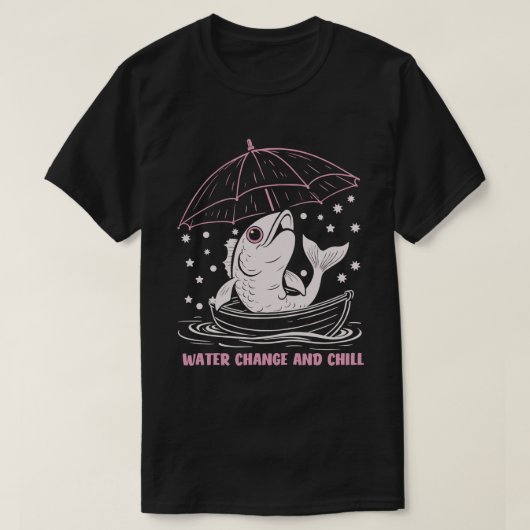 Wasser, Veränderung und Ruhe T-Shirt (Design vorne)