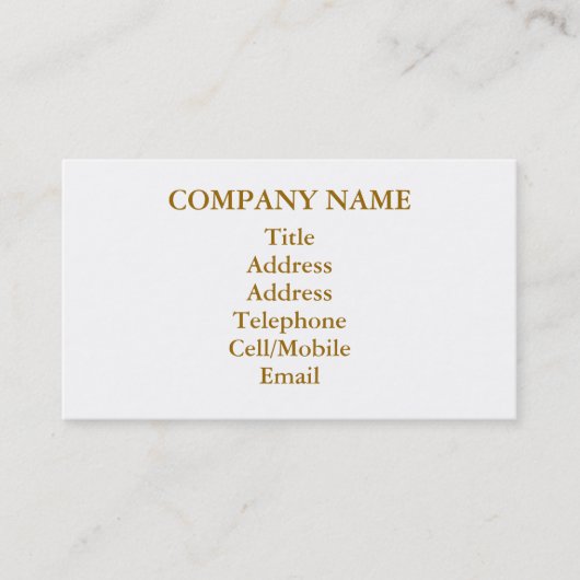 WASSER VISITENKARTE (Vorderseite)