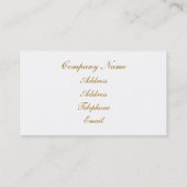 WASSER VISITENKARTE (Rückseite)