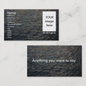 Wasser-Visitenkarte-Schablone Visitenkarte (Vorne/Hinten)