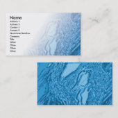 Wasser-Visitenkarte Visitenkarte (Vorne/Hinten)