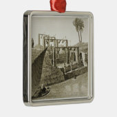 Wasser vom Nil sammelnd, überziehen Sie 6 von Ornament Aus Metall (Rechts)