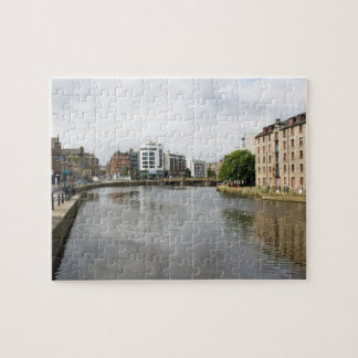 Wasser von Leith Schottland Vereinigtes Königreich Puzzle