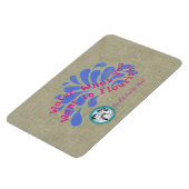 Wasser, was du Will Blühen! Magnet (Linke Seite)