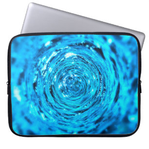 Wasser-Wasserkanal-Flüssigkeit Laptopschutzhülle